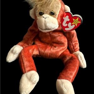 Ty Beanie Baby Schweetheart  Monkey